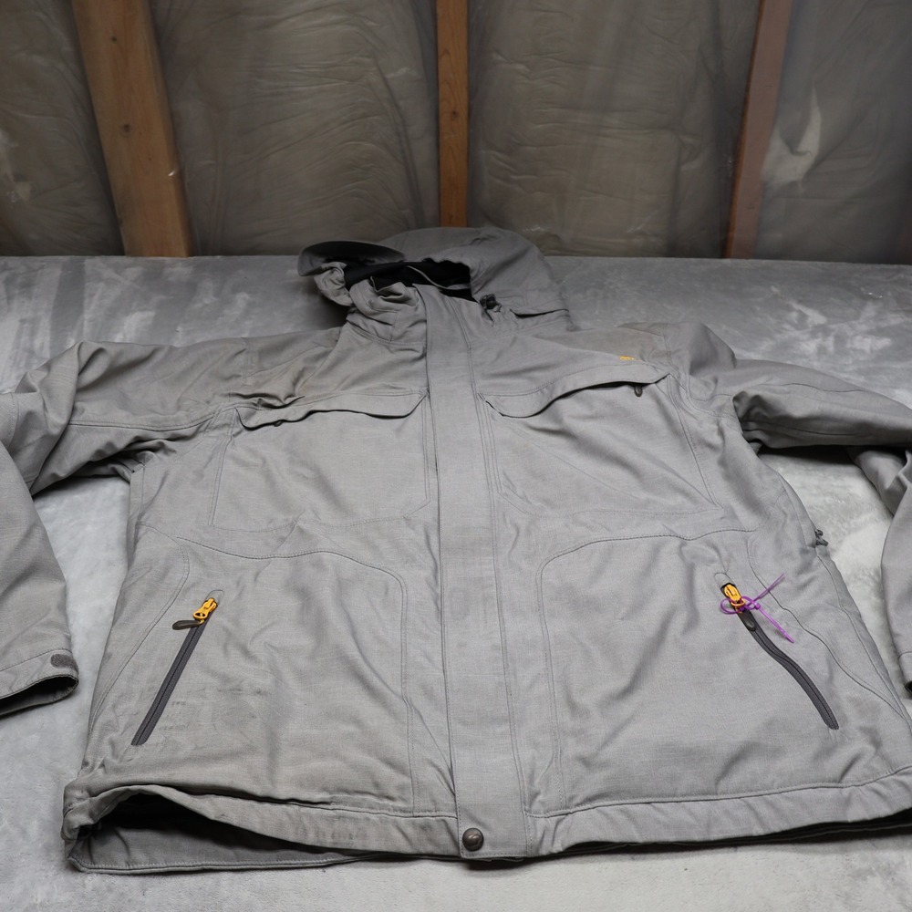 GoLite Jacket Mens XL Gray Outdoor Hiking Camping Travel Winter Insulated Warm
